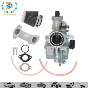 Tfp41tp Terrific-parts Fit For Intake Pipe Pit Dirt Bike 110cc 125cc Lifan Yx Vm22 26mm Carburetor Us