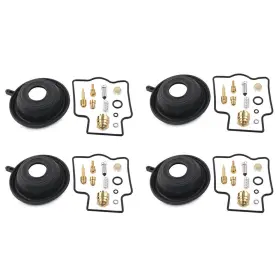 Threettt 550727752466 Carburetor Repair Kit Diaphragm Rebuild 4set For Kawasaki Zzr600d 90-92 Zzr Us