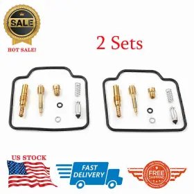 G090 Threettt 550741337243 For 1986-87 Honda Rebel Cmx450 Carburetor Repair Rebuild Kit Needle Gasket