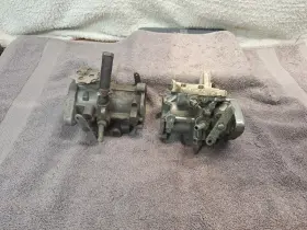 Tillotson Hd1d Lot Of 2 Vintage Carburetors For Harley-davidson Hd1b Parts