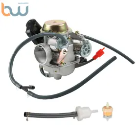 Bw247940th Tinvhy For 4-stroke 110cc 125cc 150cc Gy6 Apollo Baja Bms Bmx Coolster Carburetor Carb