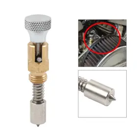 Tktkparts 550756391582 Enricher Choke Adjustment Knob Set For Harley S&s Super E B G Carburetors