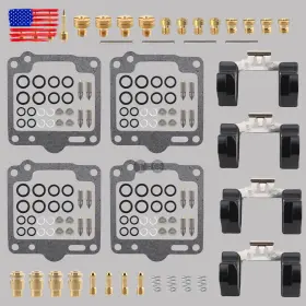 Topgearsltd 710414556887 For Suzuki Gs550 80-82 Gs550m Gs550t Gs550e/l Carburetor Repair Diaphragm Float