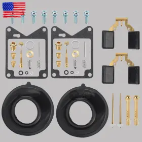 Topgearsltd 710414561836 Fit For 81-83 Yamaha Xv920 Xv 920 Virago Carburetor Carb Rebuild Diaphragm 2 Set