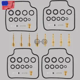 Topgearsltd 710414691168 4 X Carburetor Rebuild Kit For 1983-1985 Honda Nighthawk 650 Cb650sc Carb