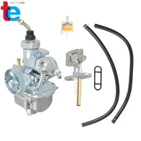Tr35166 Turitrade Carburetor And Fuel For Yamaha Petcoct Ttr 125e 125le 03-07 Ttr125l 00-07
