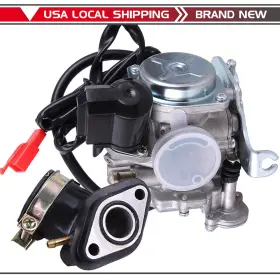 Mallgyoo16oooo2-1f Twom 50cc Carburetor 18mm For Gy6 150cc Atv Go Kart Scooter Kazuma Taotao Sun