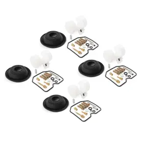 Uiem 4 834561382691 4x Carburetor Repair Kit Diaphragm Float Fit Kawasaki Zl900 A Eliminator 1985-86