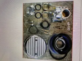 42-127 Ultima Carb Kit Harley Shovelhead O Ring S&s Repl Intake Air Cleaner Shorty