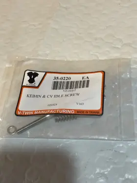 35-0220 V-twin Carburetor Idle Screw For Harley Davidson By #35-0220 S2