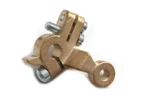 35-0445 V-twin Manufacturing Brass Knucklehead Carburetor Throttle Lever Fits Harley Davidson Fl 1940-1947