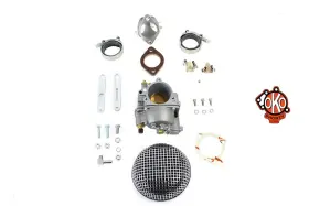 35-0888 V-twin Manufacturing 47mm Oko Shorty Carburetor Kit Alloy Shovel Dyna Sportster Rigid 4-speed Hugger