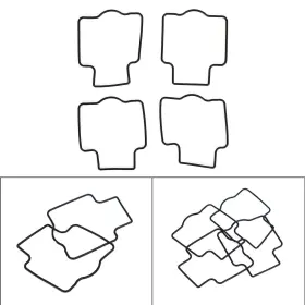 M566-a161 Vipih Carburetor Carb Float Bowl Gaskets Kit For Kawasaki Zx1100 Zx900 Zx600 89-05 #b