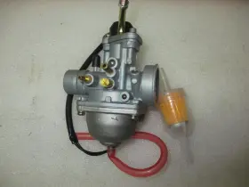 E70125 Vmc Scooter Carburetor For Dinli Minarelli 2-stroke 50-90cc Atv Electric Choke