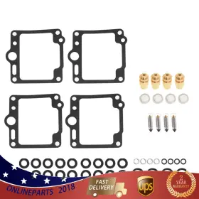 M566-a103 Wflnhb 4 Sets Carburetor Repair Kit For Yamaha Xj700 Maxim X 700 Xj750 Fj1100 Fj1200