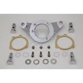 34-0661 Wyatt Gatling Chrome Billet Air Cleaner Bracket Kit -