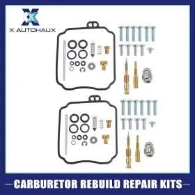 X Autohaux 786527226047 2 Set Carburetor Repair Rebuild Parts For Yamaha Xvs650 V-star 2006-2016