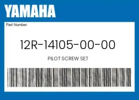 12r-14105-00-00 Yamaha Genuine Pilot Screw Set -