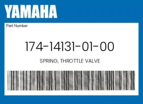 174-14131-01-00 Yamaha Genuine Spring Throttle Valve -