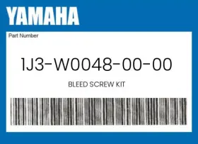 Yamaha 1j3-w0048-00-00 Genuine Bleed Screw Kit -