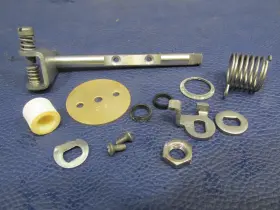 1l9-14901-60-00 Yamaha Xs360 Carburetor Left Throttle Shaft W Flap Spring Cable Holder