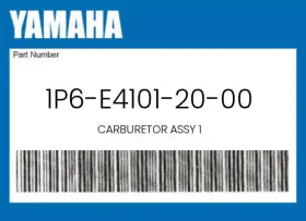1p6-e4101-20-00 Yamaha Genuine Carburetor Assy 1 -