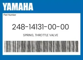 248-14131-00-00 Yamaha Genuine Spring Throttle Valve -