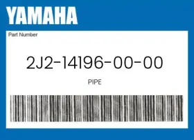 2j2-14196-00-00 Yamaha Genuine Pipe -