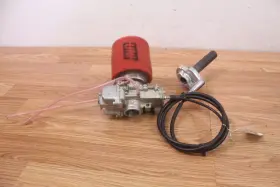 2jn-14301-00-00 Yamaha 1987 Big Wheel Bw350 Carburetor / Carb Mikuni Flat Slide 32mm With Throttle