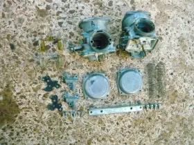2f0-14902-00-00 Yamaha 3g1-14900-00-00 78 - 81 Oem Xs650 Carburetors Carbs Parts Lot Set Mikuni