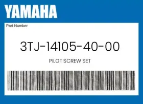 3tj-14105-40-00 Yamaha Genuine Pilot Screw Set -