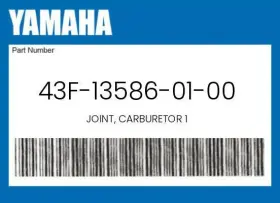 43f-13586-01-00 Yamaha Genuine Joint Carburetor 1 -