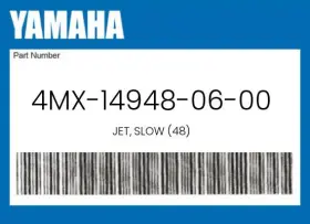 4mx-14948-06-00 Yamaha Genuine Jet Slow 48 -