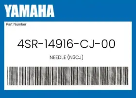 4sr-14916-cj-00 Yamaha Genuine Needle N3cj -