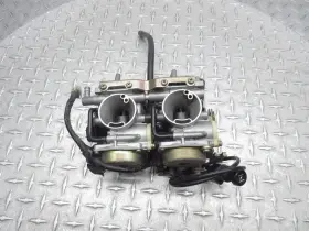 5bn-14900-40-00 Yamaha 2005 04-16 Vstar 650 Xvs650 Carburetor Carb Assembly Intake Running Video