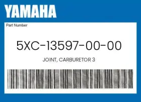 5xc-13597-00-00 Yamaha Genuine Joint Carburetor 3 -