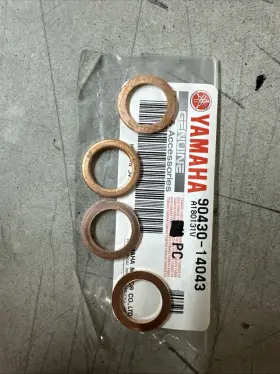 90430-14043 Yamaha New Gasket 4pc Oem Pn