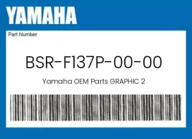 Bsr-f137p-00-00 Yamaha Genuine Graphic 2 -