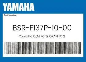 Bsr-f137p-10-00 Yamaha Genuine Graphic 2 -