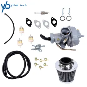 Yi272958t Yibei-tech Carburetor For 50cc 70cc 90 110 125cc Chinese Atv Quad Go Cart Sunl Taotao Pz20