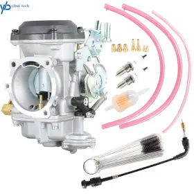 27490-04 Yibei-tech Yi80535t Carburetor For 40mm Cv 40 Xl883 Carb With Choke Cable/spark Plug