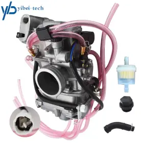 Yi82033t Yibei-tech Carb Carburetor Assembly Fit For Honda Crf450r 2002-2008 Crf450x 2005-2014