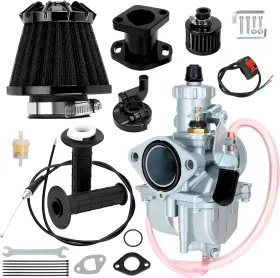 Yo-hyq-ym-2402 Yoxufa Vm22 Carburetor Throttle Assembly Kit For Gx160 M200 Predator 212cc Go Kart