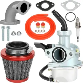 Yo-hyq05-pz22 Yoxufa 22mm Carb Pz22 Carburetor For 125cc 110cc Pit Dirt Bike Atv Left Hand