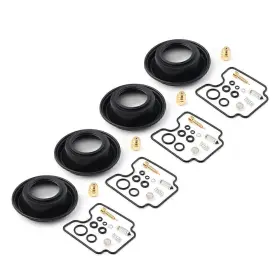 Ztg 550722485741 4x For Suzuki Gsf1200 S Bandit Carburetor Rebuild Kit Plunger Diaphragm