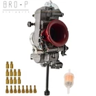 Slant Side Carburetor 41MM For Honda XR650 XL650 Suzuki DR650 FCR41 Motor New. Price: $157.79.