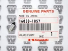 Kawasaki Nos New 16030-1057 Float Valve Klx Kdx Kx Vn Zr. Price: $39.99.