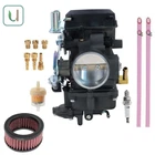 27490-04 Cv 40MM Carburetor & Air Filter For Sportster 883 1200 Electra Glide New. Price: $57.49.