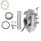 New Carburetor Fit Dyna Super Glide Fxd HSR45 45MM Evo Twin Cam TM45-2K. Price: $95.39.