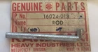 1974-1978 Kawasaki KZ400 Slide Throttle Valve Rod Oem 16024-013 New. Price: $24.99.